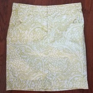 Ann Taylor Floral Skirt